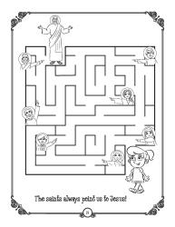 Saints Always point us to Jesus